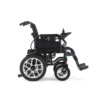 Electric-Wheelchair---Budgetline-6001D-Side-View