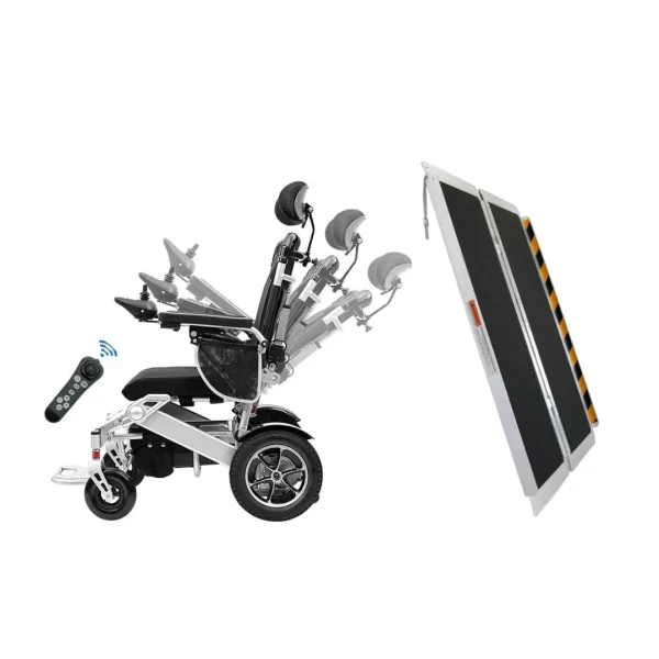 Electric Wheelchair + Ramp Combo