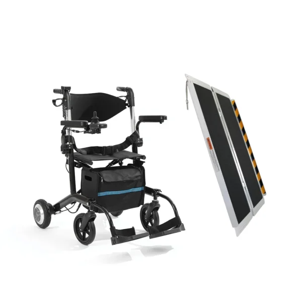 Multifunctional Electric Wheelchair (Rollator) + Ramp Combo